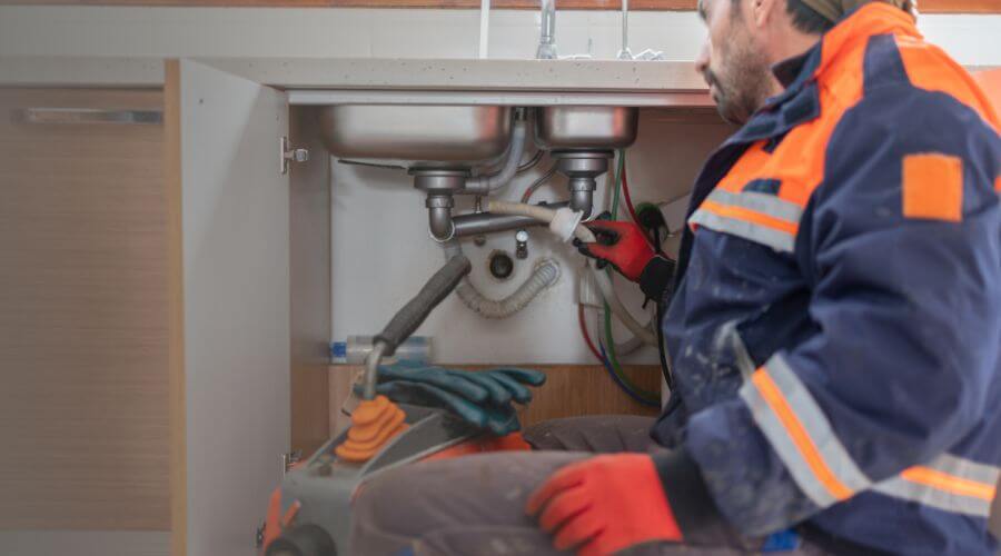 Residential Slab Leak Plumbing in Weidman, MI